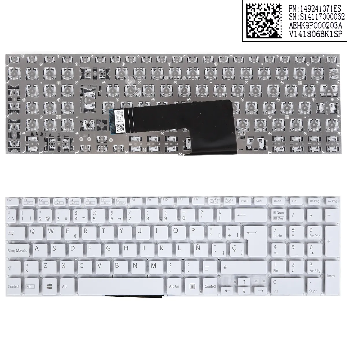 Picture of SONY SVF 15 WHITE(Without FRAME,For Win8)